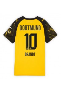 Borussia Dortmund Julian Brandt #10 Jalkapallovaatteet Naisten Kotipaita 2025-26 Lyhythihainen